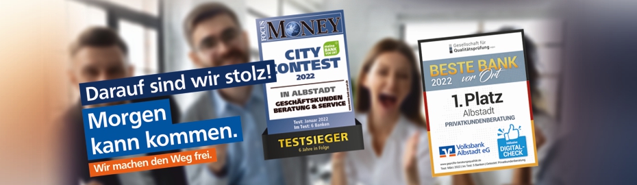 Volksbank Albstadt Eg Beste Bank Testsieger Geschaftskunden